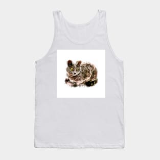 Gatito Gris Tank Top